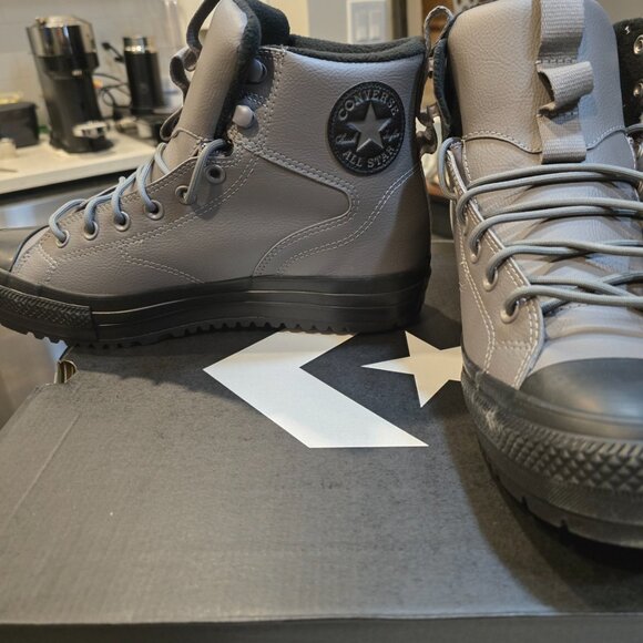 Chuck Taylor All Star Water-Repellent Hiker Boot A14617C Sharkskin 2025 Mens 10 - Picture 4 of 16